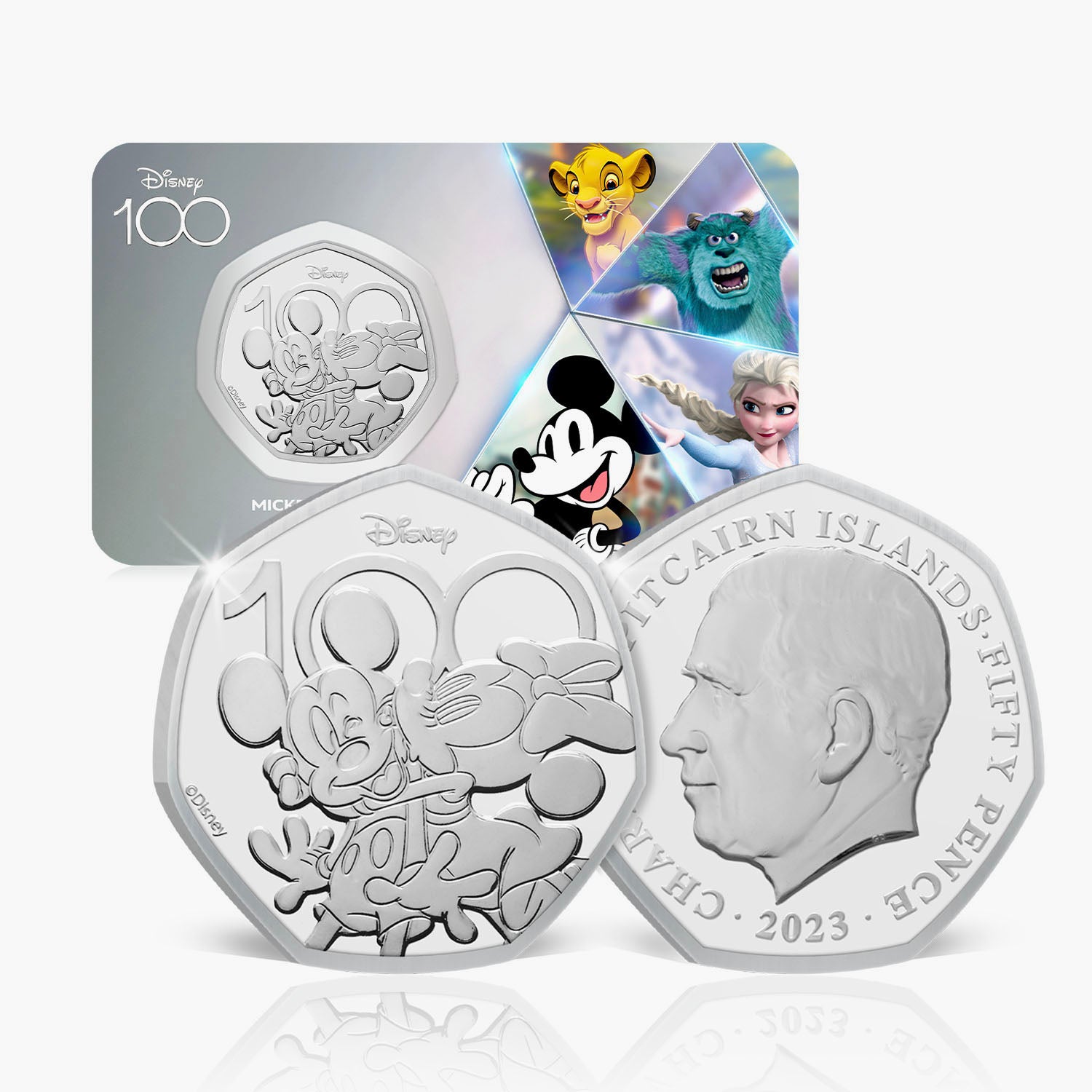 Disney Pressed Coin Book - 50th Anniversary - Mickey and Minnie