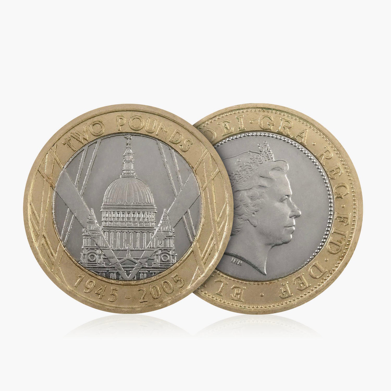 2005 Circulated End of World War II UK £2 Coin