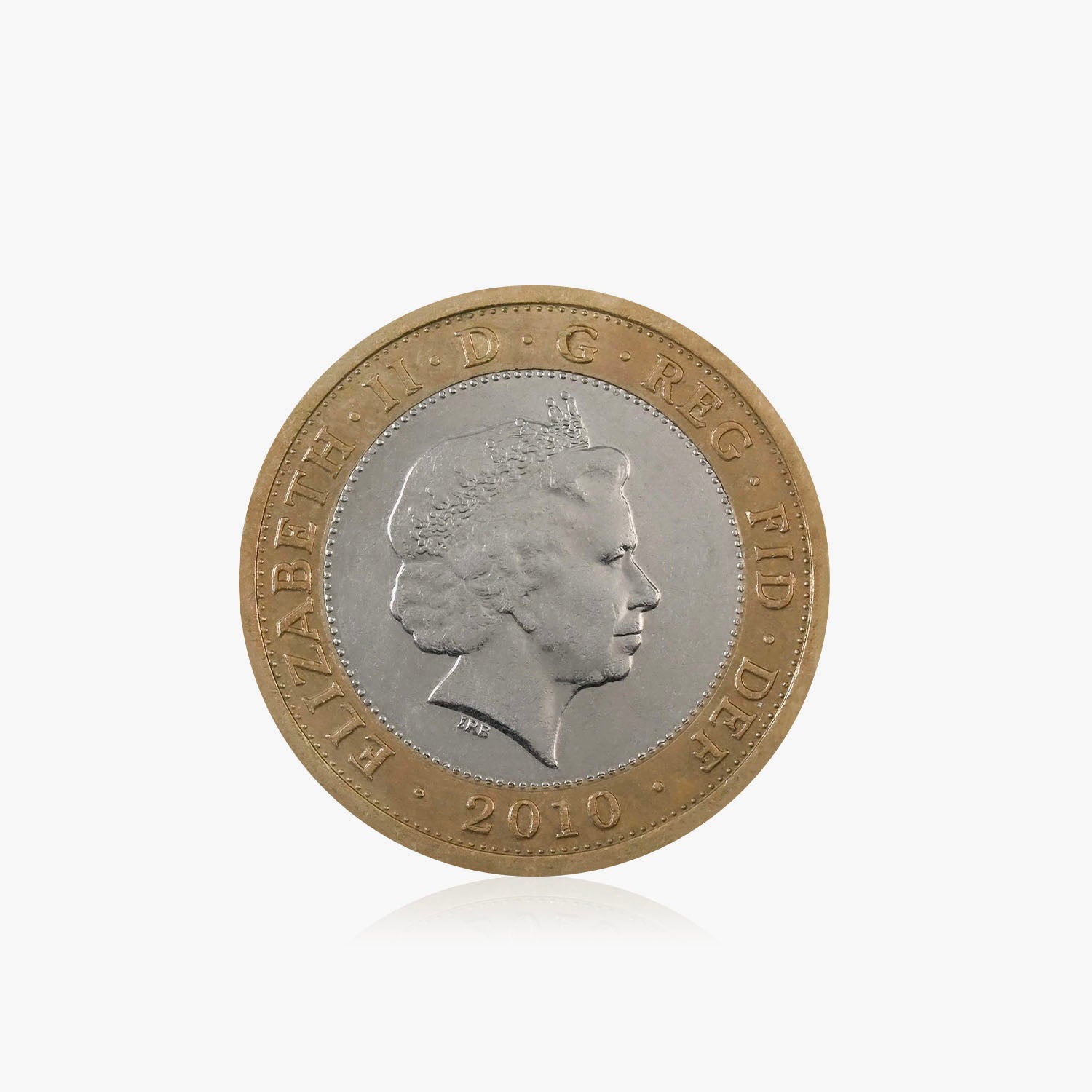 2010 Circulated Florence Nightingale UK £2 Coin