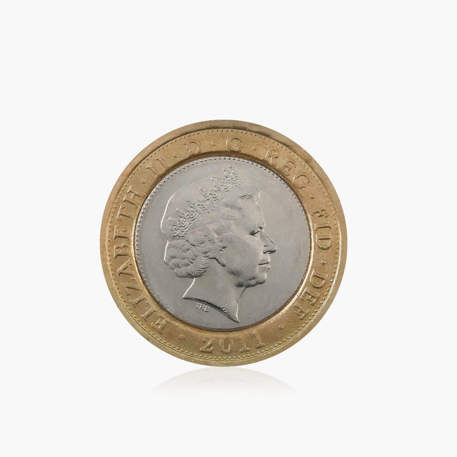 2011 Circulated Mary Rose UK £2 Coin