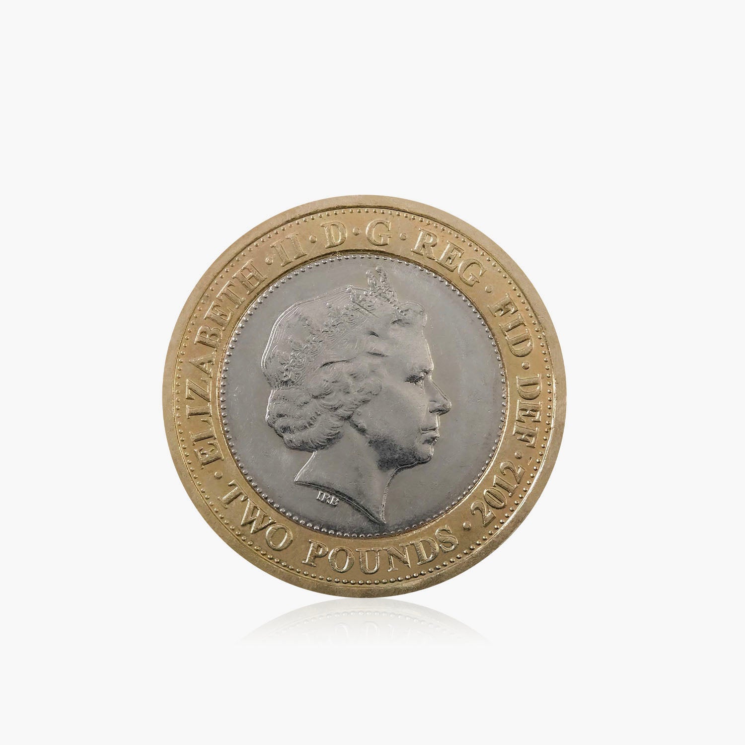 2012 Circulated Charles Dickens UK £2 Coin