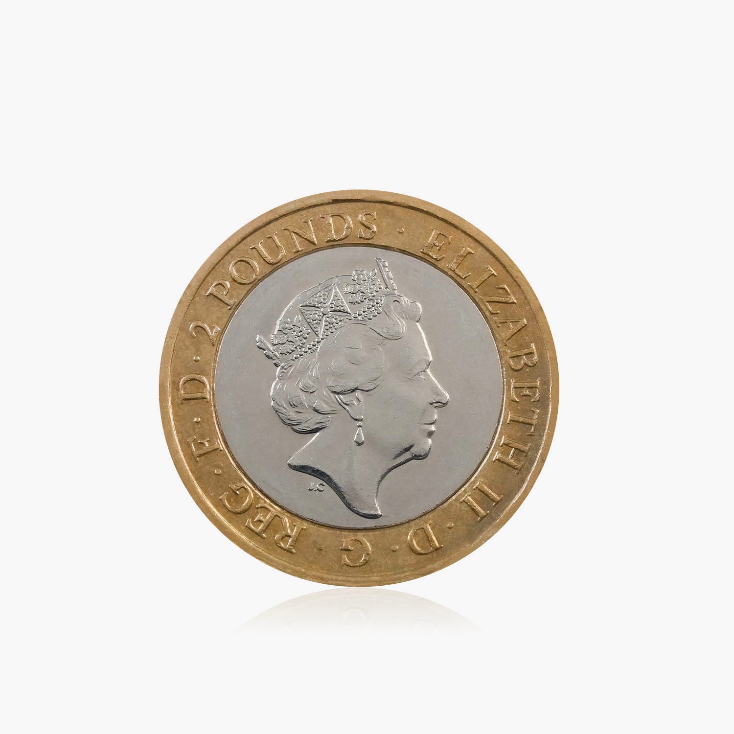 2015 Circulated First World War Centenary - Navy UK £2 Coin