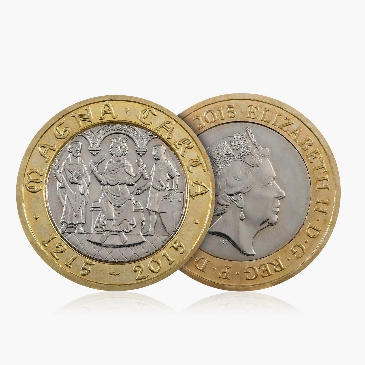 2015 Circulated Magna Carta UK £2 Coin