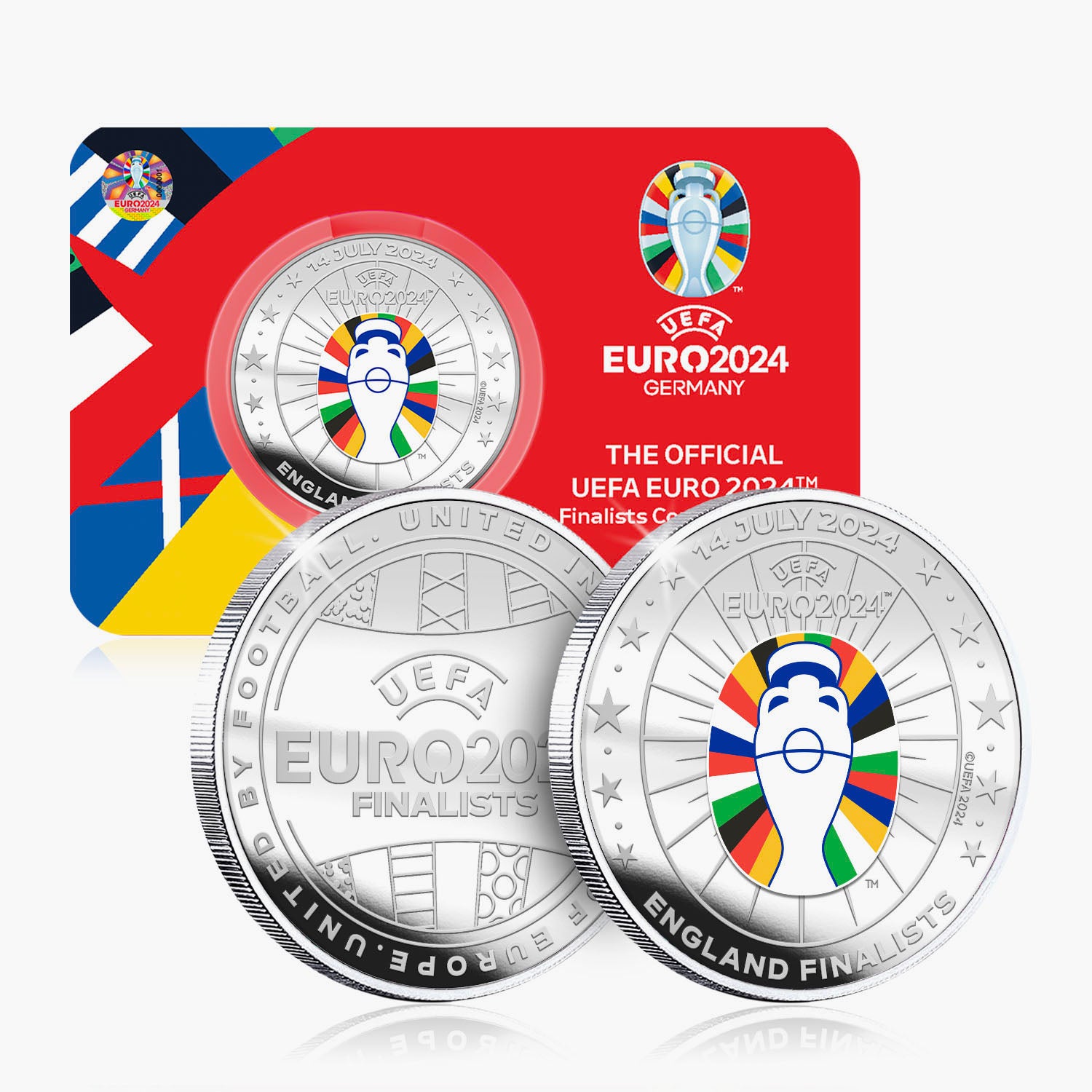 Official UEFA EURO 2024 England Finalists Commemorative