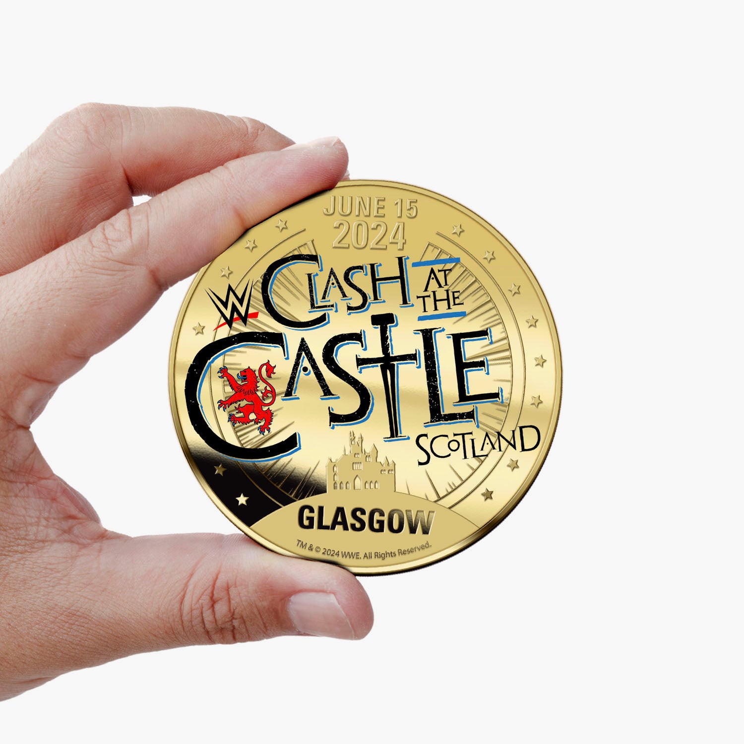 WWE Clash at the Castle Super Size Gold Luxe Edition