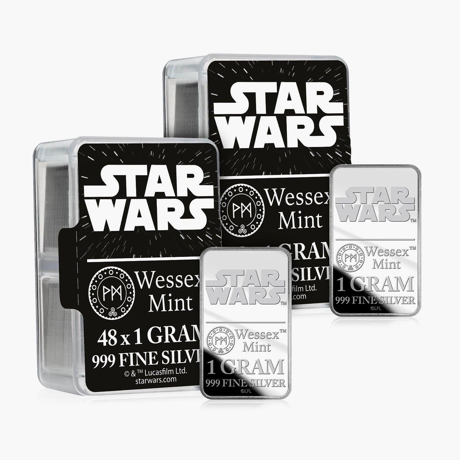 Silver Savers - Star Wars 96 Solid Silver Bars Box Set