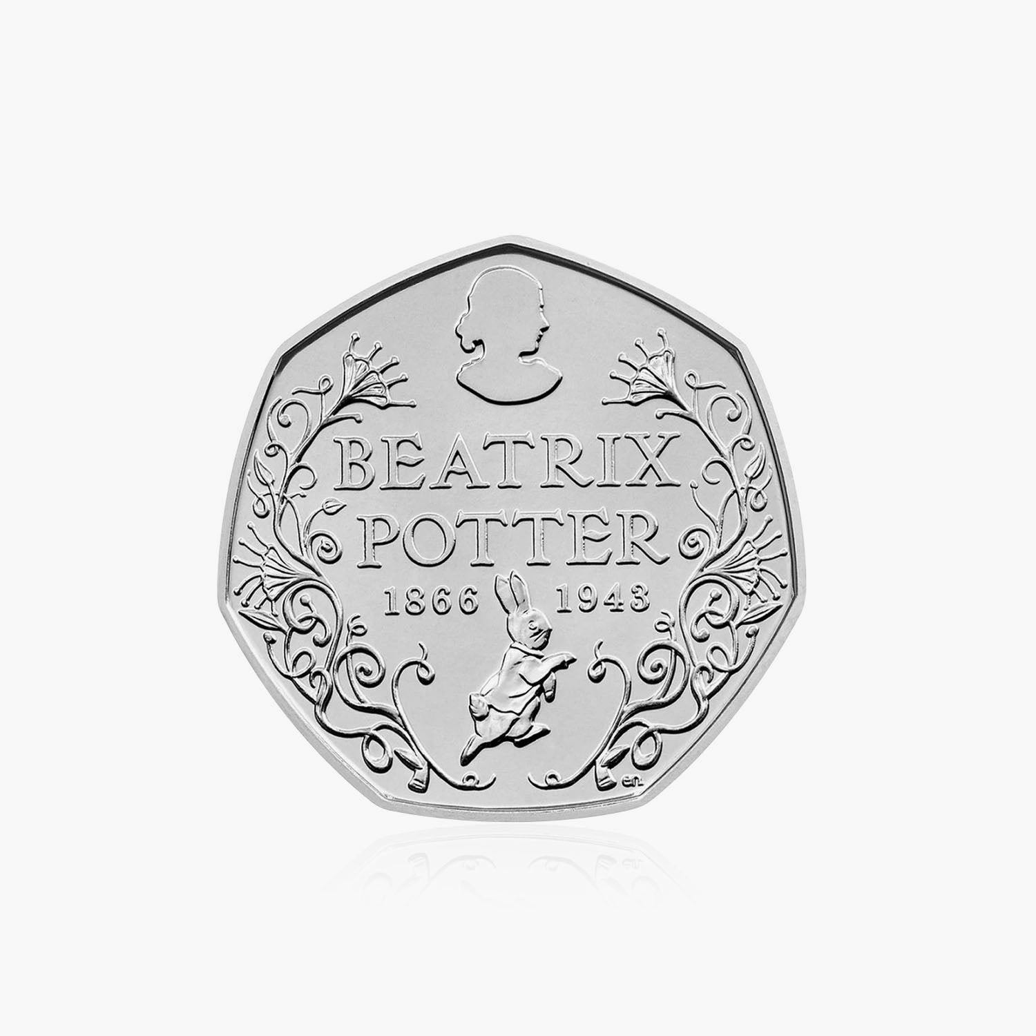 2016 Circulated Beatrix Potter series - Beatrix Potter Anniversary 50p Coin