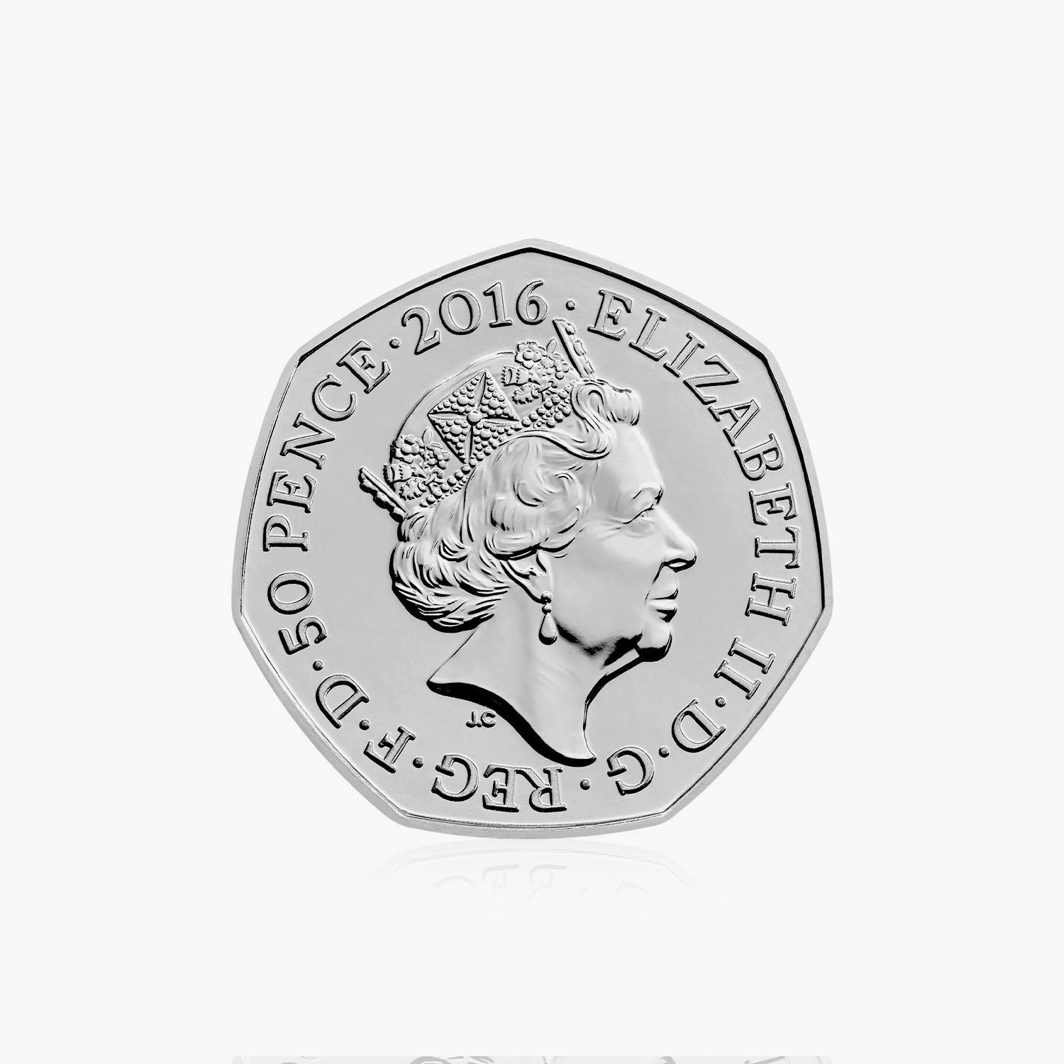 2016 Circulated Beatrix Potter series - Beatrix Potter Anniversary 50p Coin