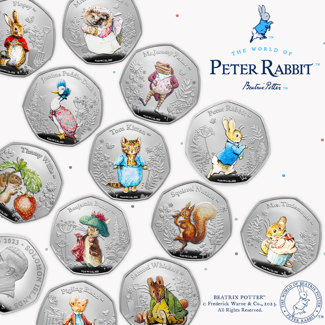 The 2024 World of Peter Rabbit Benjamin Bunny Coin