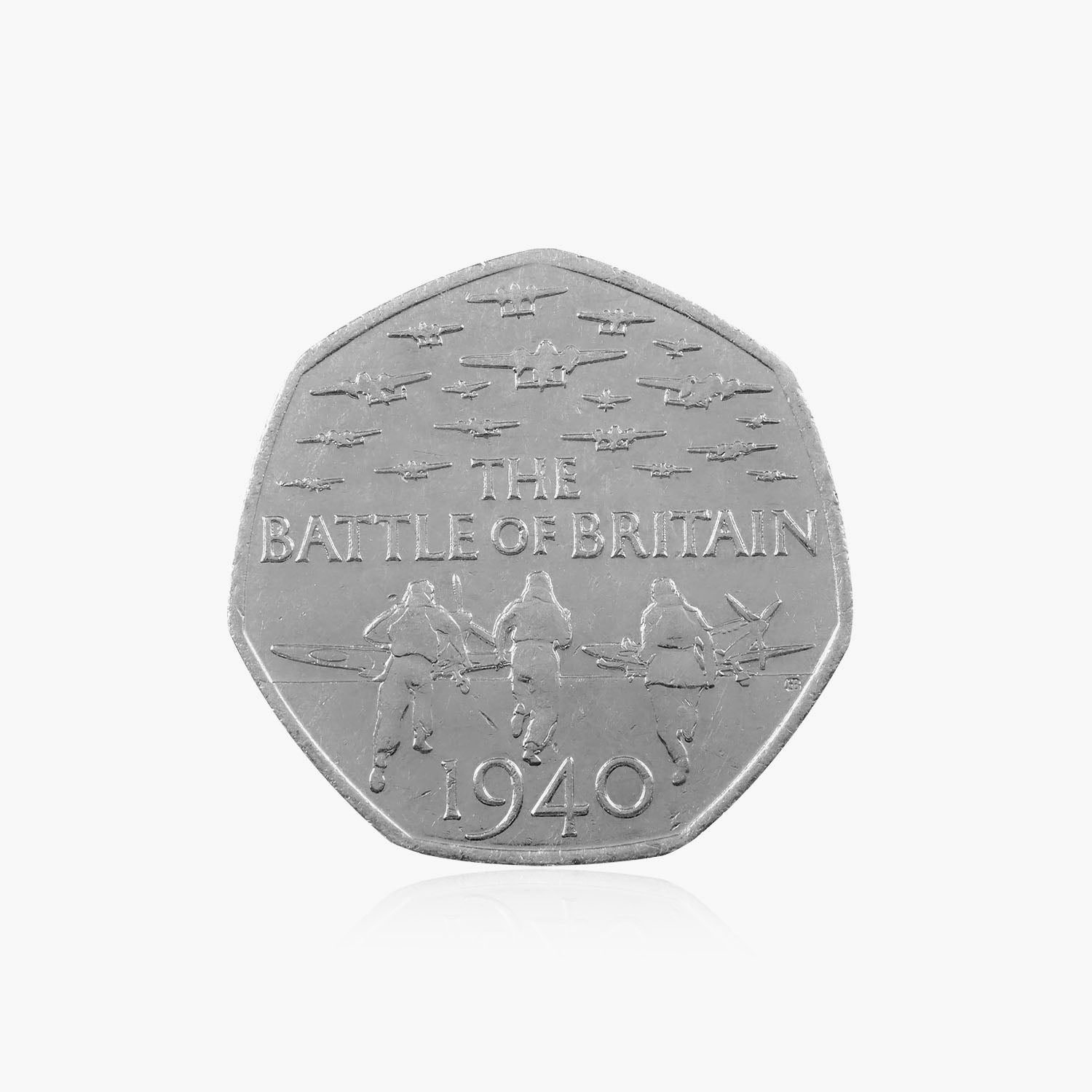 2015 Battle Of Britain 75th Anniversary 50p Coin