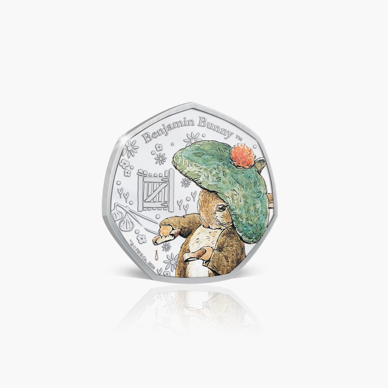 The 2024 World of Peter Rabbit Benjamin Bunny Coin