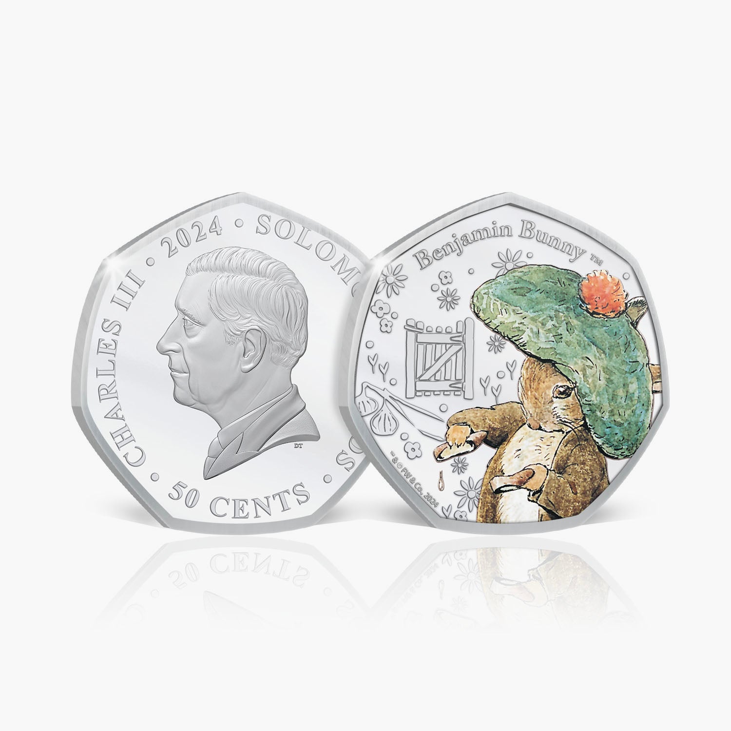 The 2024 World of Peter Rabbit Benjamin Bunny Coin