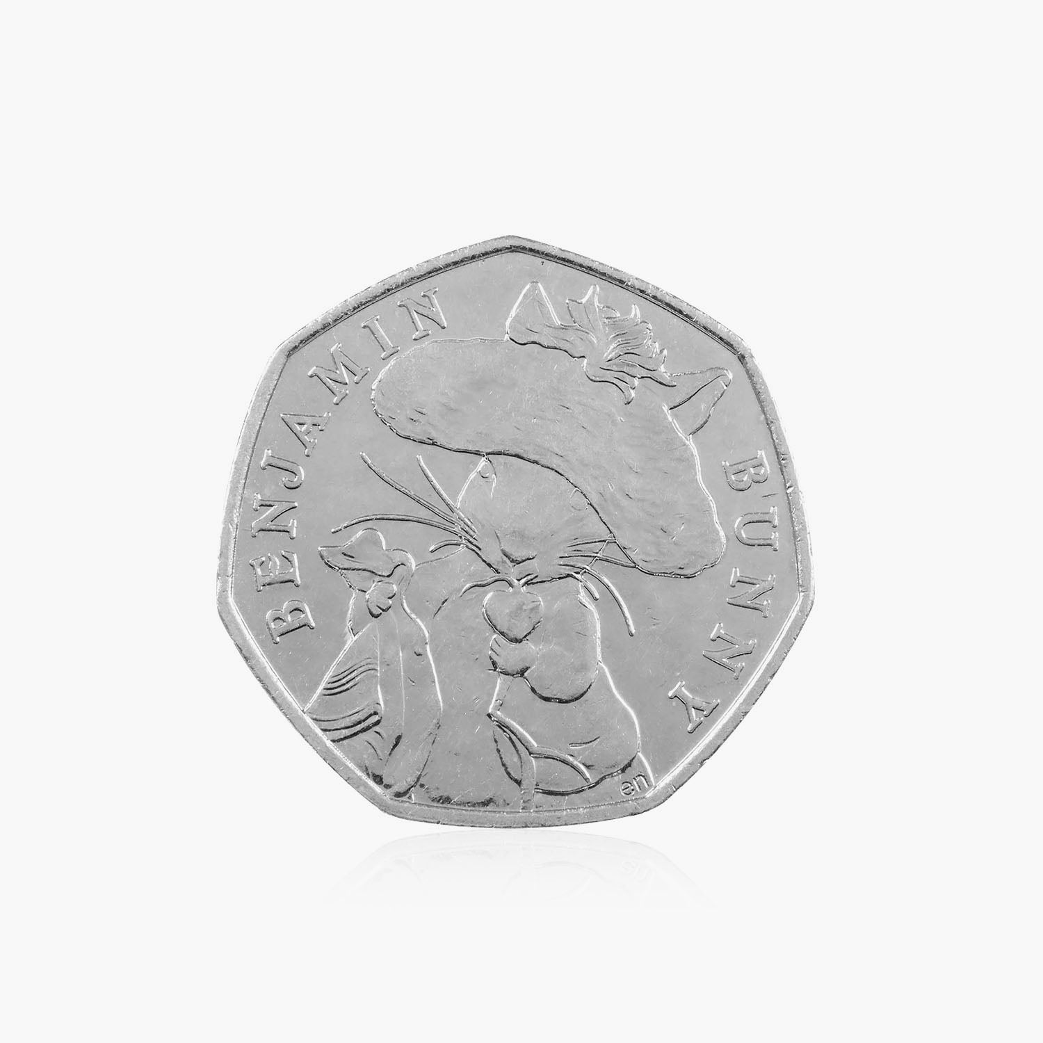 2017 Circulated Beatrix Potter series - Benjamin Bunny 50p Coin