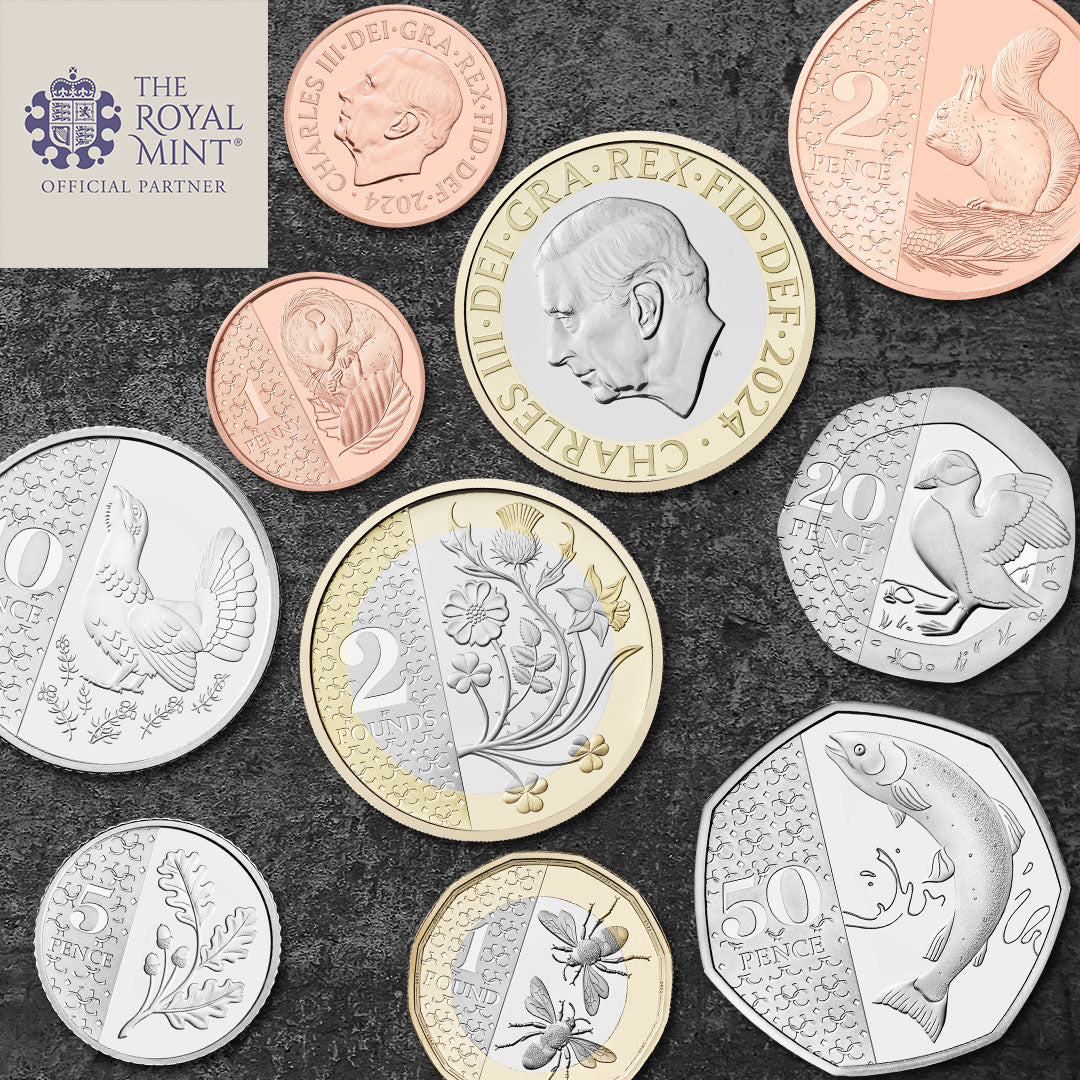 The 2024 United Kingdom Brilliant Uncirculated Definitive Coin Set