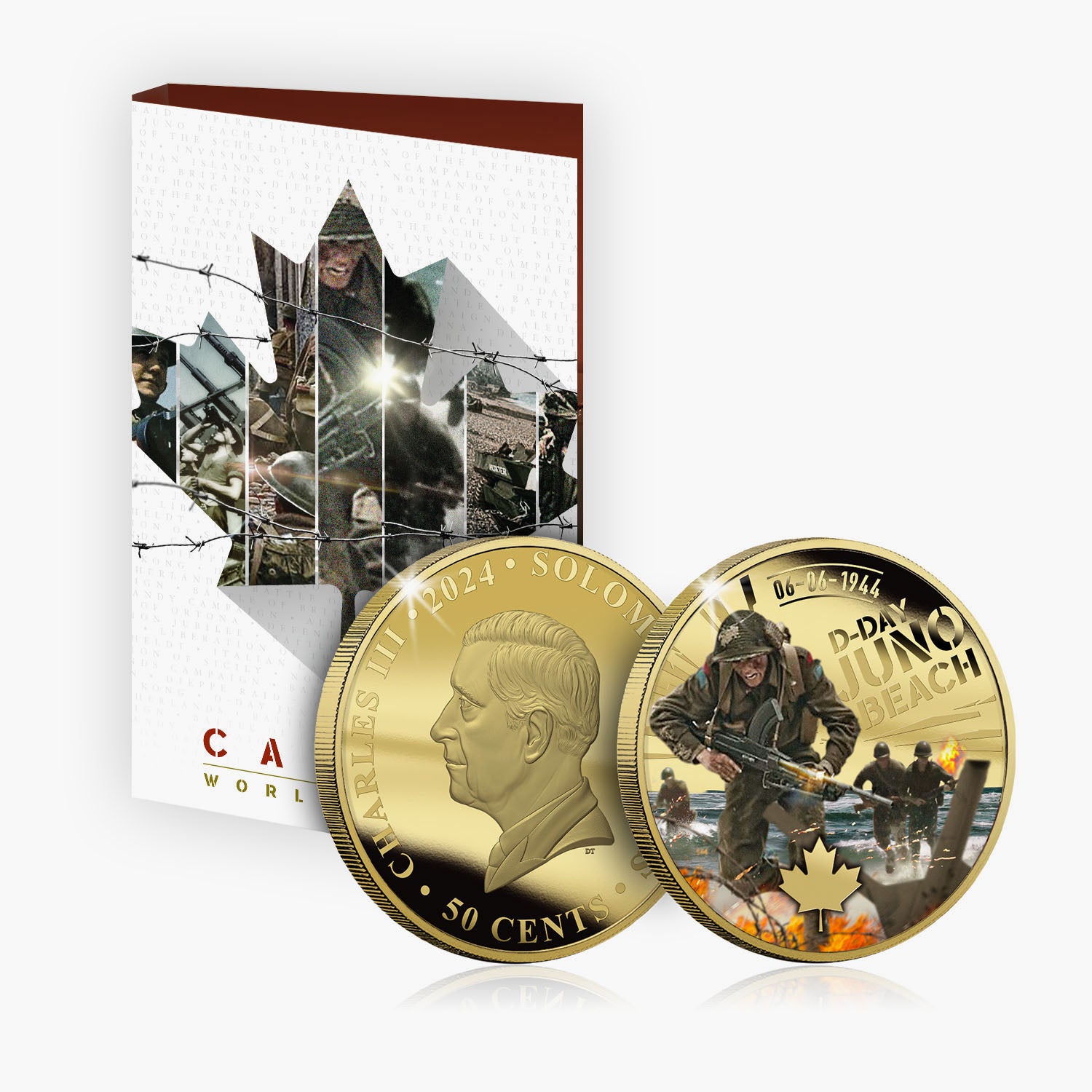 Canadian World War Two 2024 Coin Collection