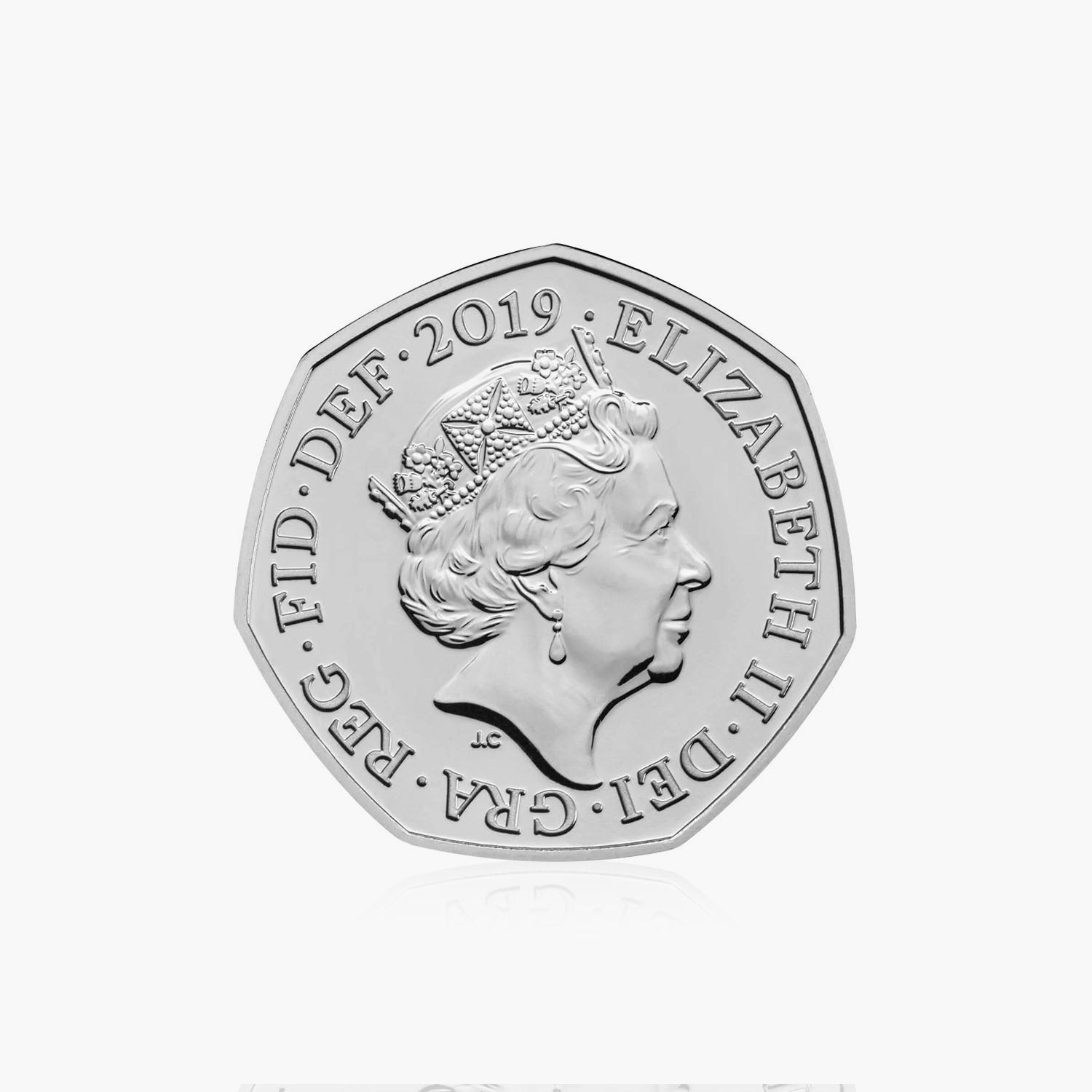 2019 Circulated Paddington Bear series - Paddington at St. Paul’s Cathedral 50p Coin