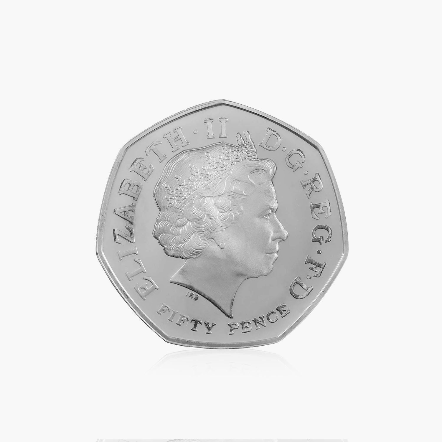 2014 Circulated Glasgow Commonwealth Games 50p Coin