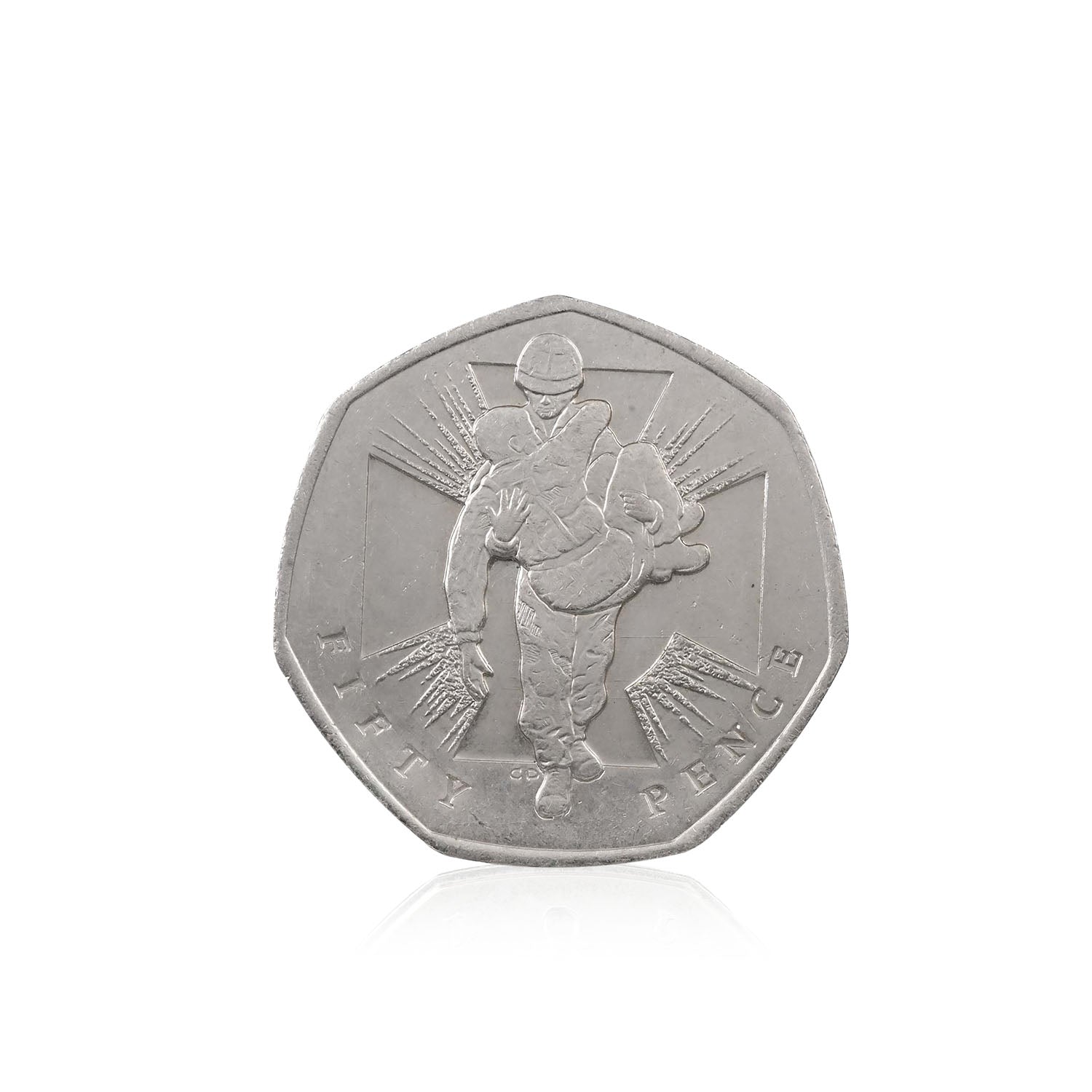 2006 Circulated 150th Anniversary of VICTORIA CROSS 50p coin