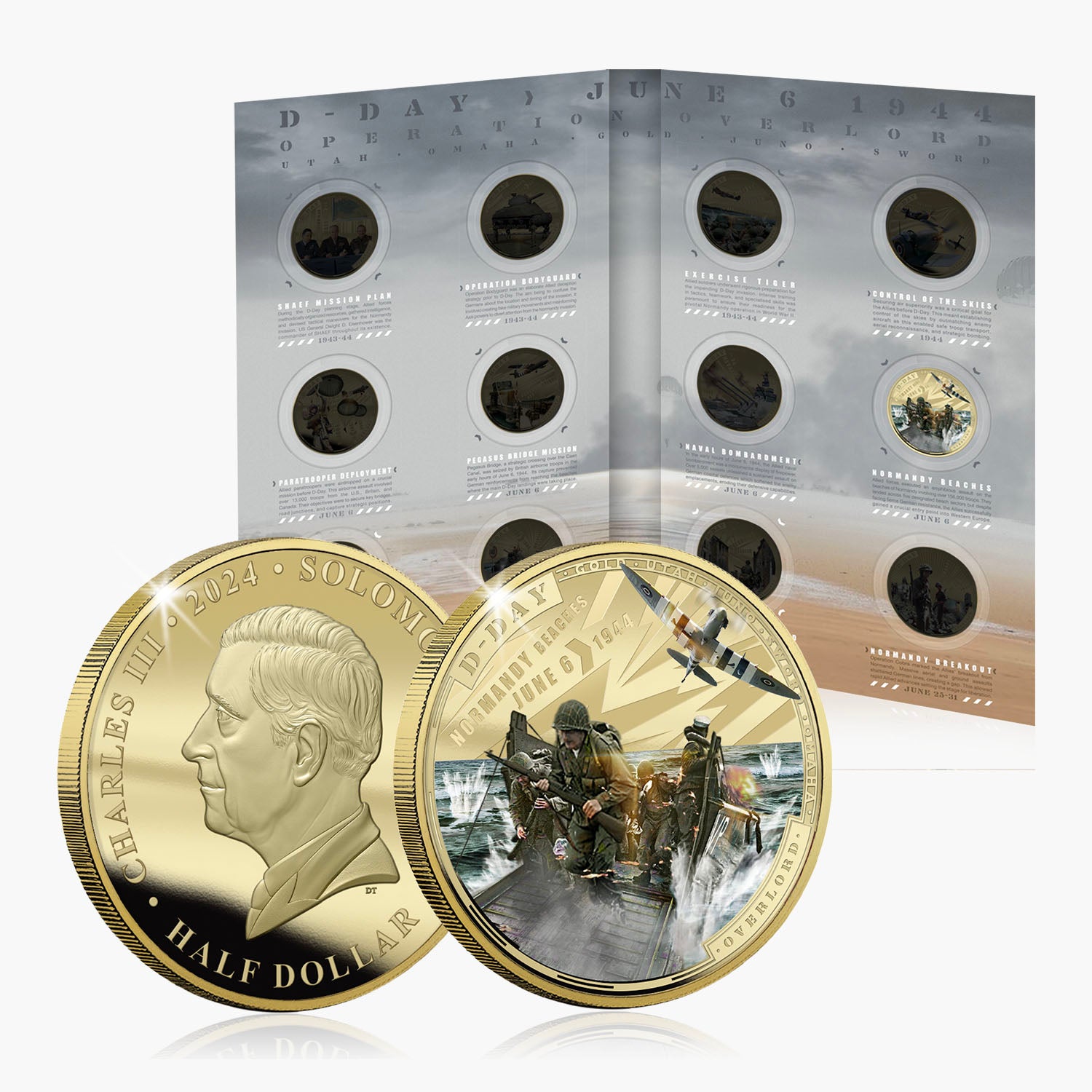 D-Day 80th Anniversary 2024 Coin Series