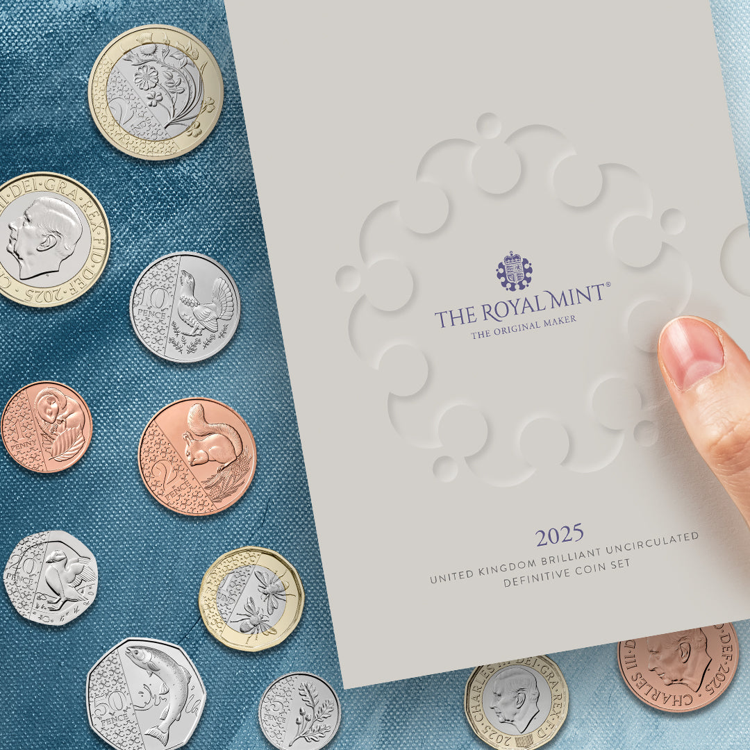 The 2025 United Kingdom BU Definitive Coin Set