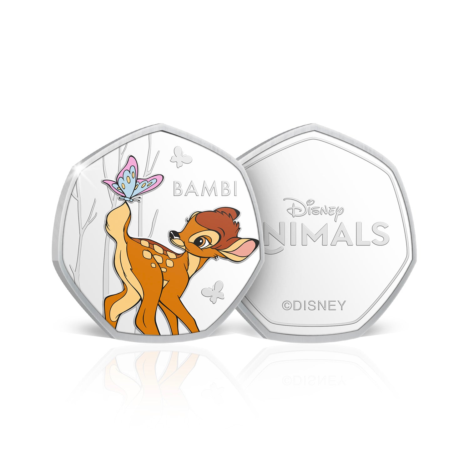 Disney Animals Silver Plated Commemorative Complete Pack