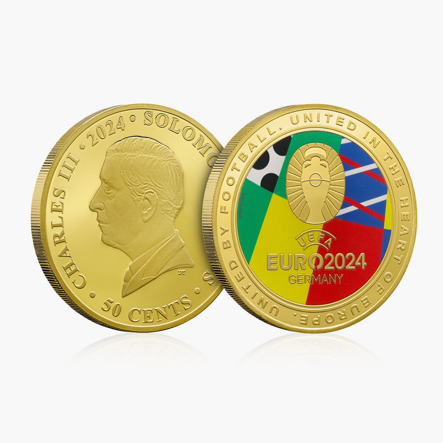 Official UEFA Euro 2024 Gold Edition Coin