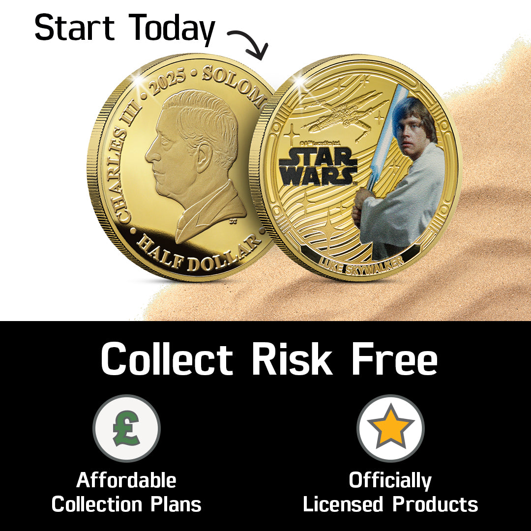 2025 A Galaxy of Adventures Star Wars Coin Collection