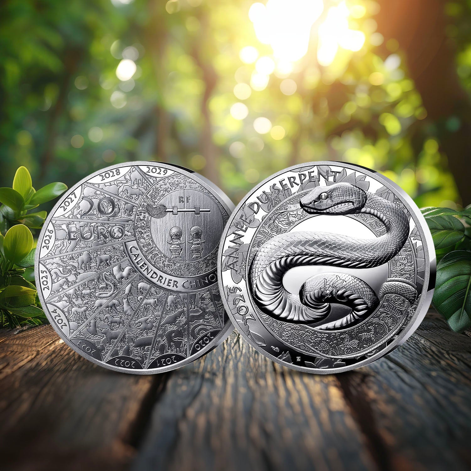 Monnaie de Paris Year of the Snake 2025 10€ Silver Proof Coin