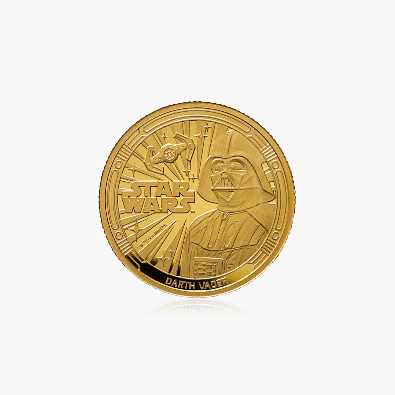 A Galaxy of Adventures Star Wars 2025 Solid Gold Completer Coin