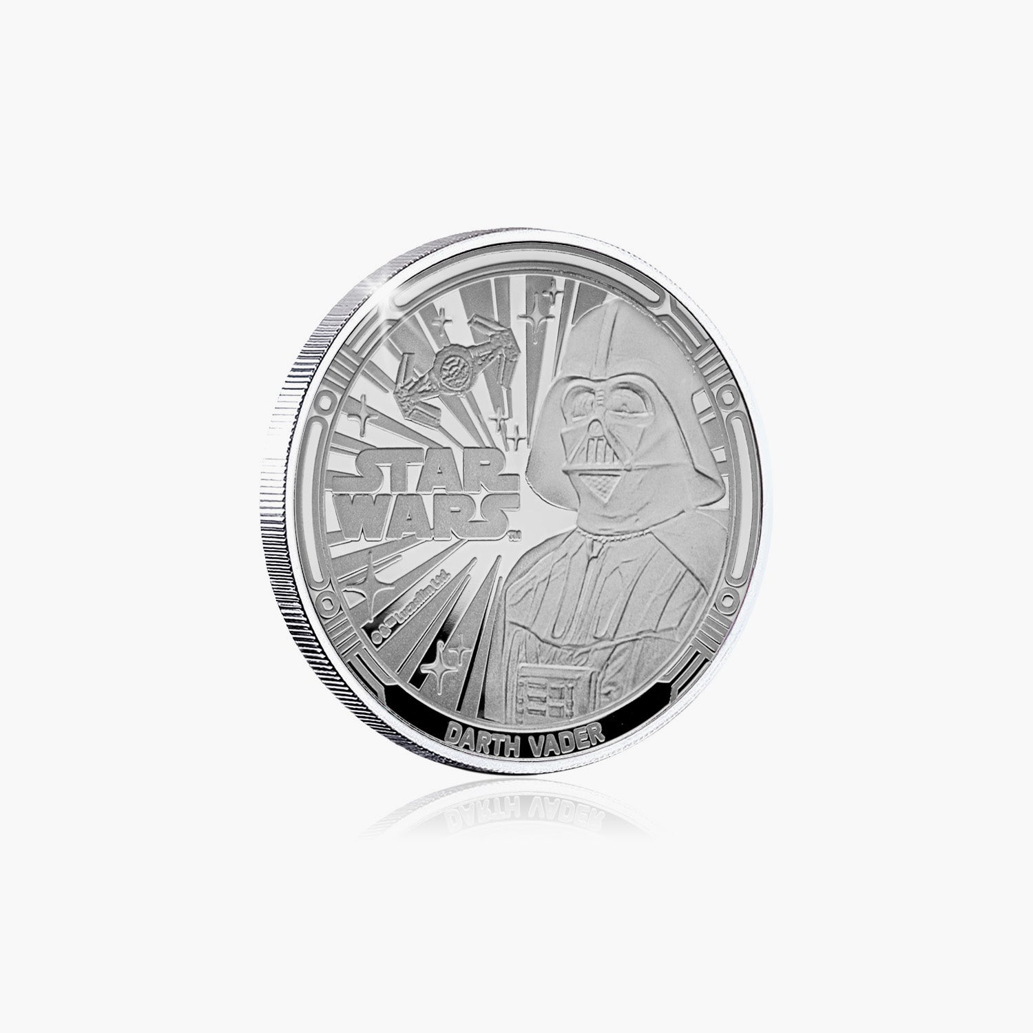 2025 A Galaxy of Adventures Star Wars Silver Plated Coin