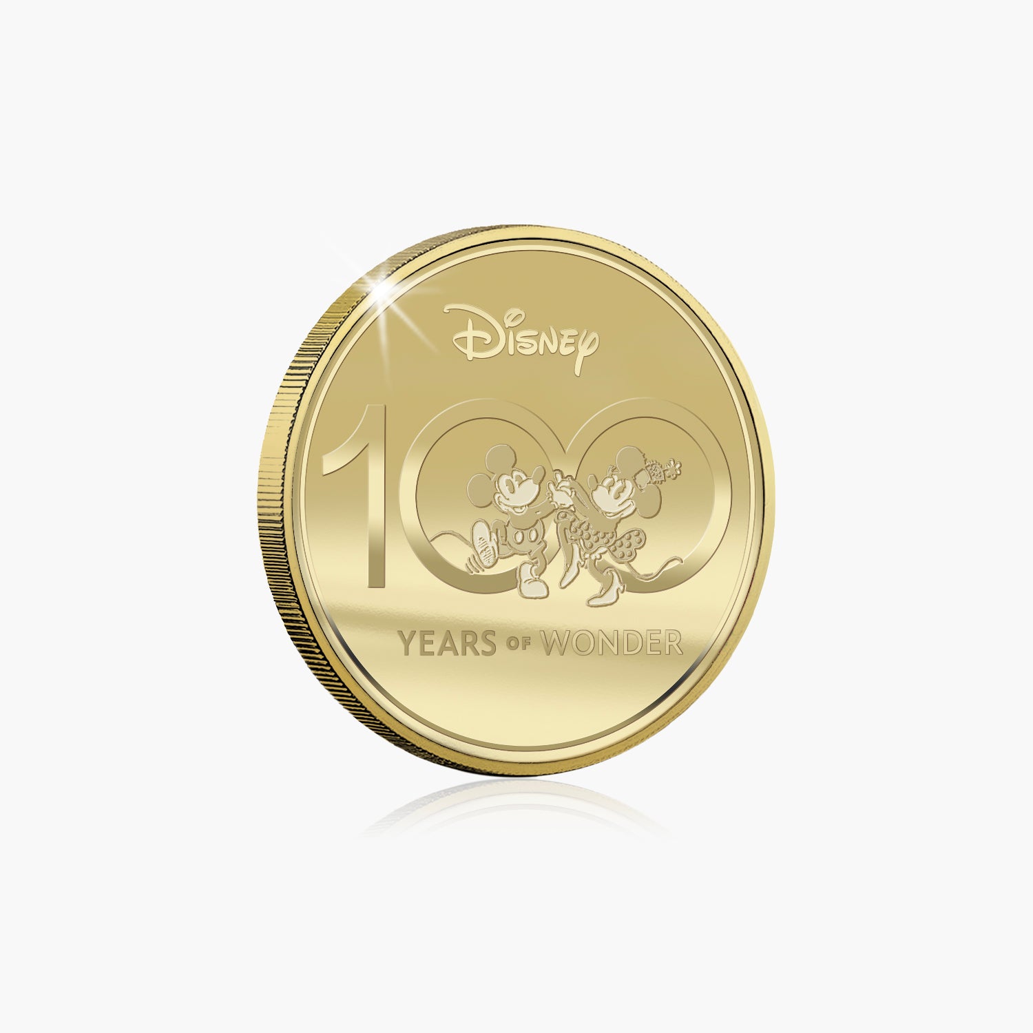 D100 Disney Frozen Gold Plated Commemorative