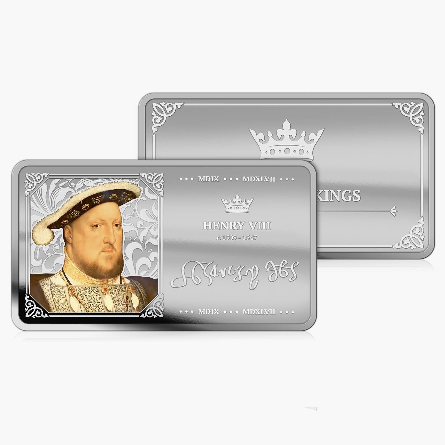 History of Kings - Henry VIII .999 Silver Bar 2023