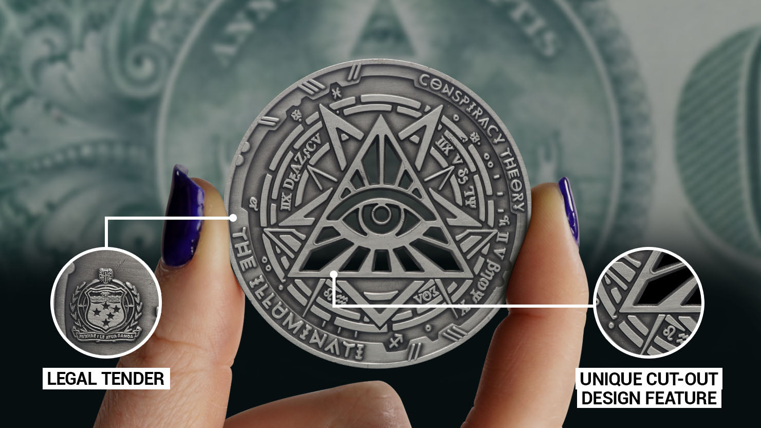 The Conspiracy Theory Coin Collection