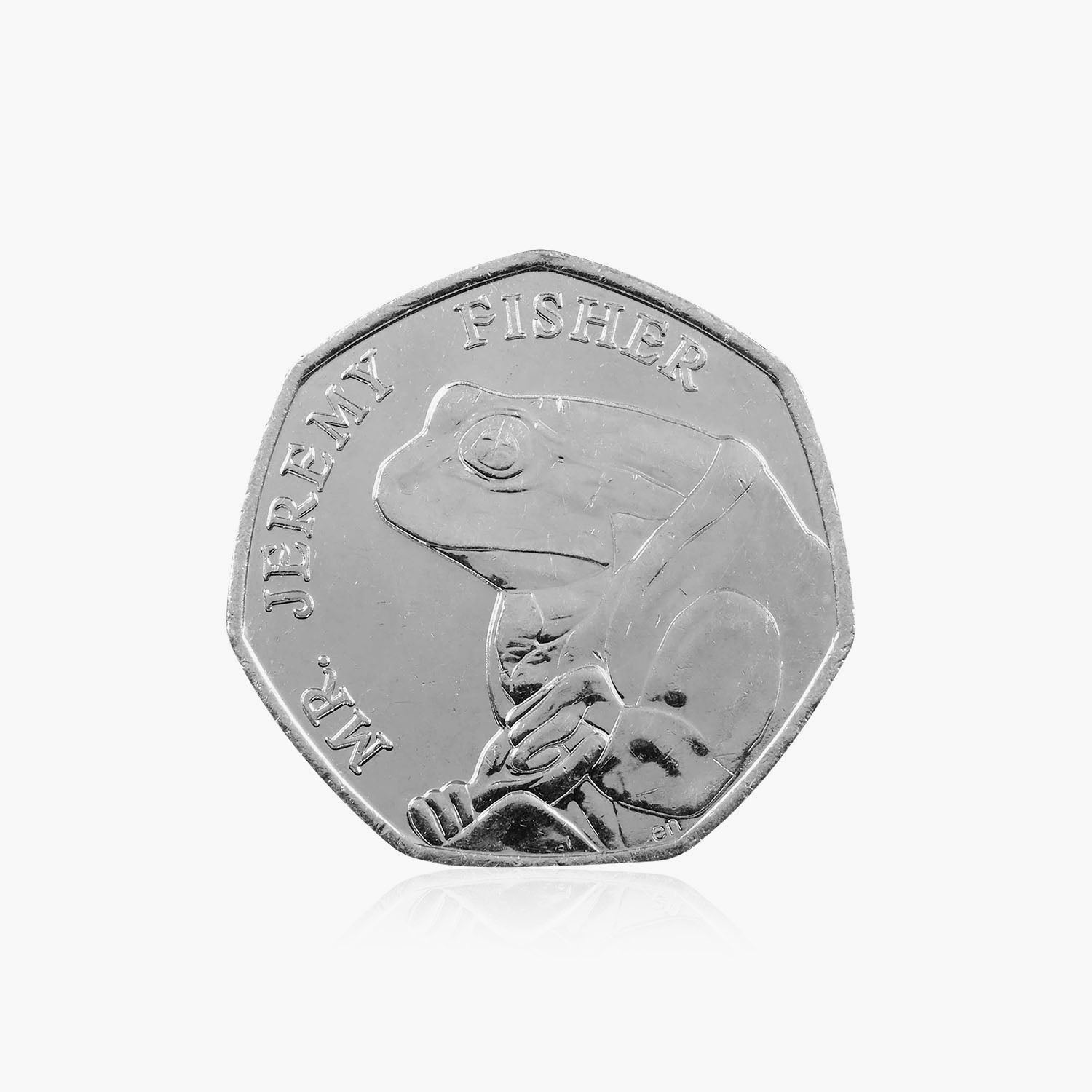 2017 Circulated Beatrix Potter series - Jeremy Fisher 50p Coin