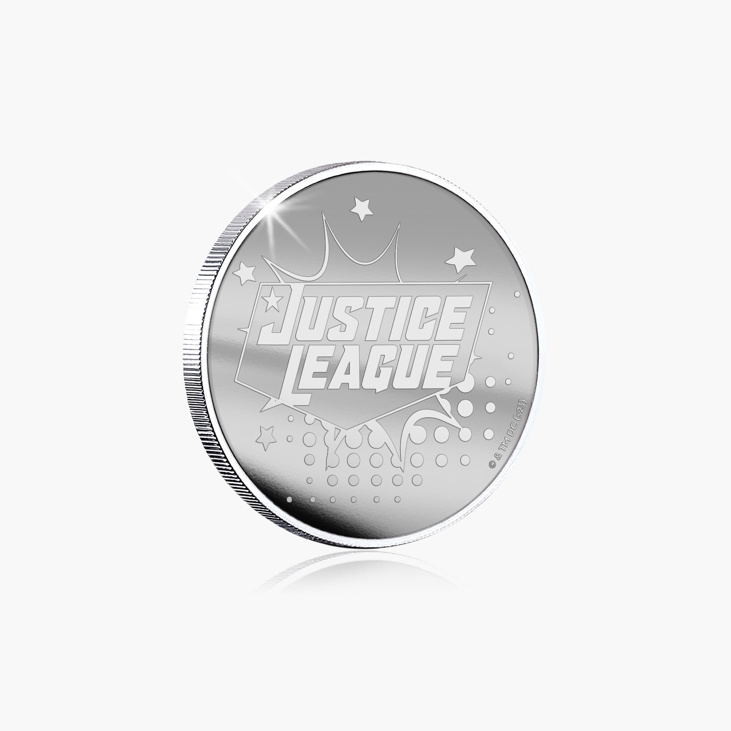 Justice League - The Flash - Cyborg - Green Lantern Silver Plated Commemorative