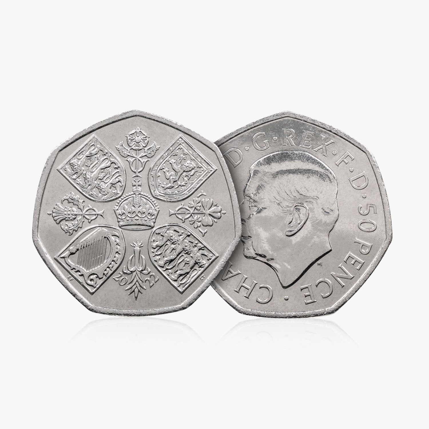 2022 Circulated Queen Elizabeth II Memorial 50p Coin