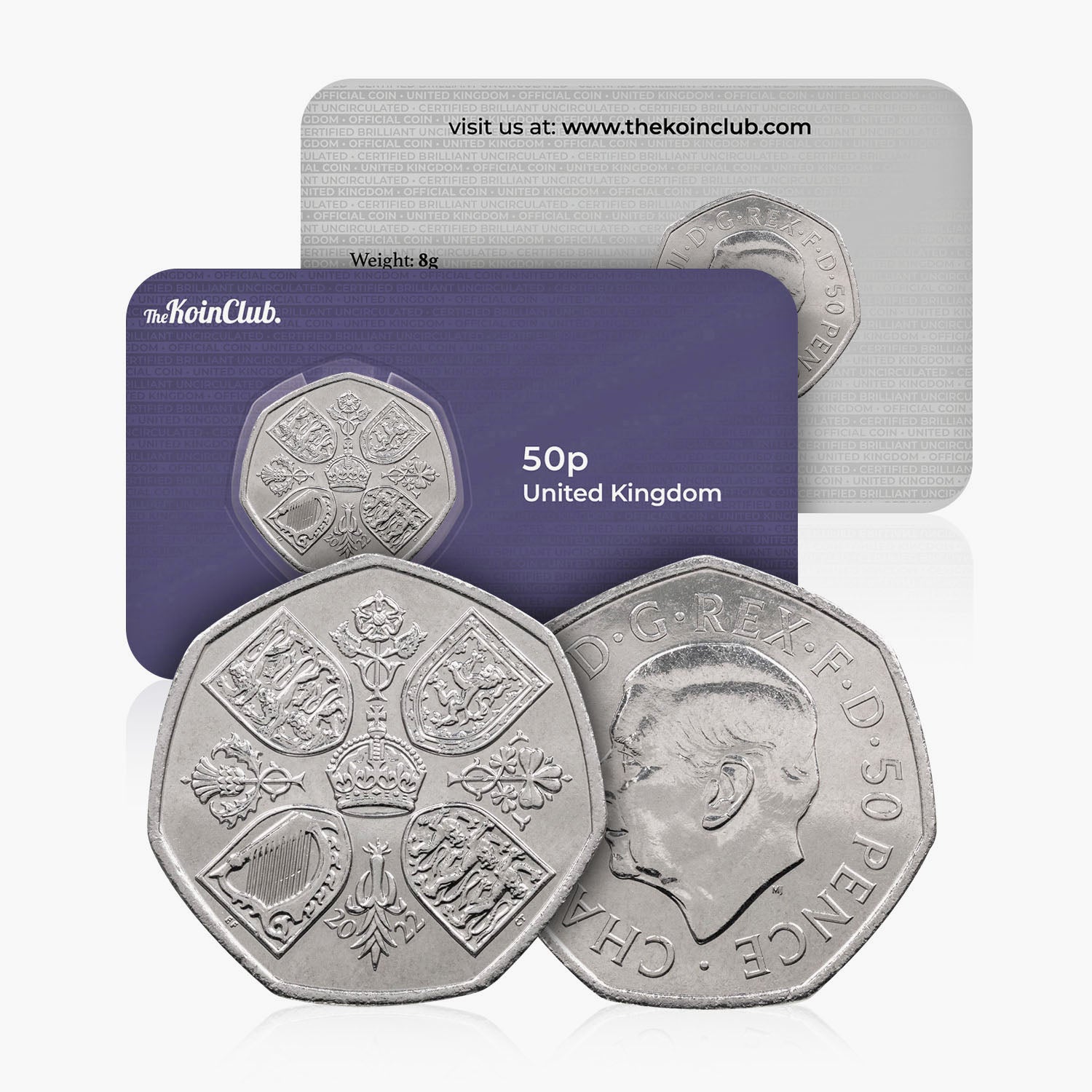 2022 Circulated Queen Elizabeth II Memorial 50p Coin