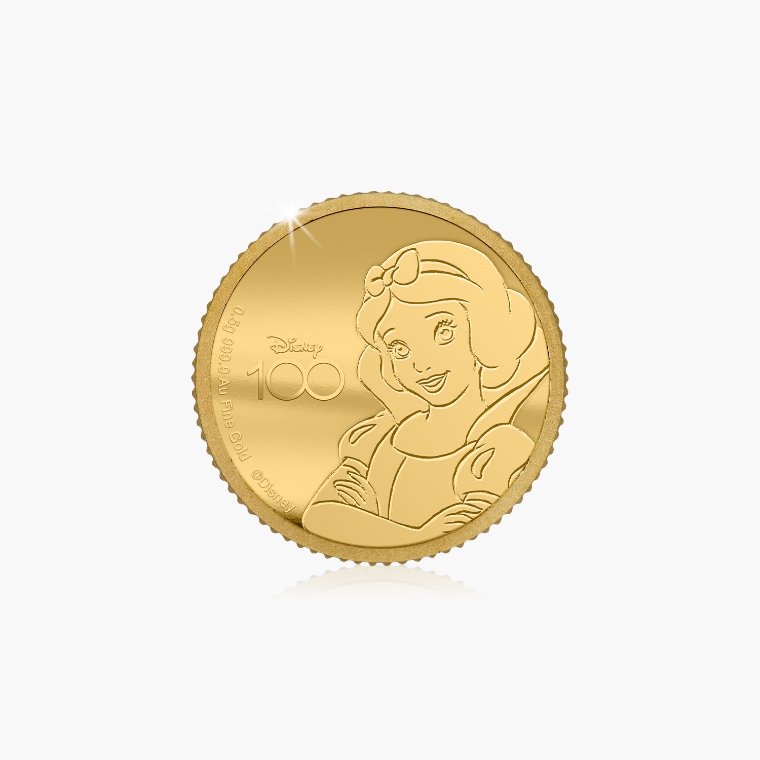ディズニー100周年記念 白雪姫 純金コイン