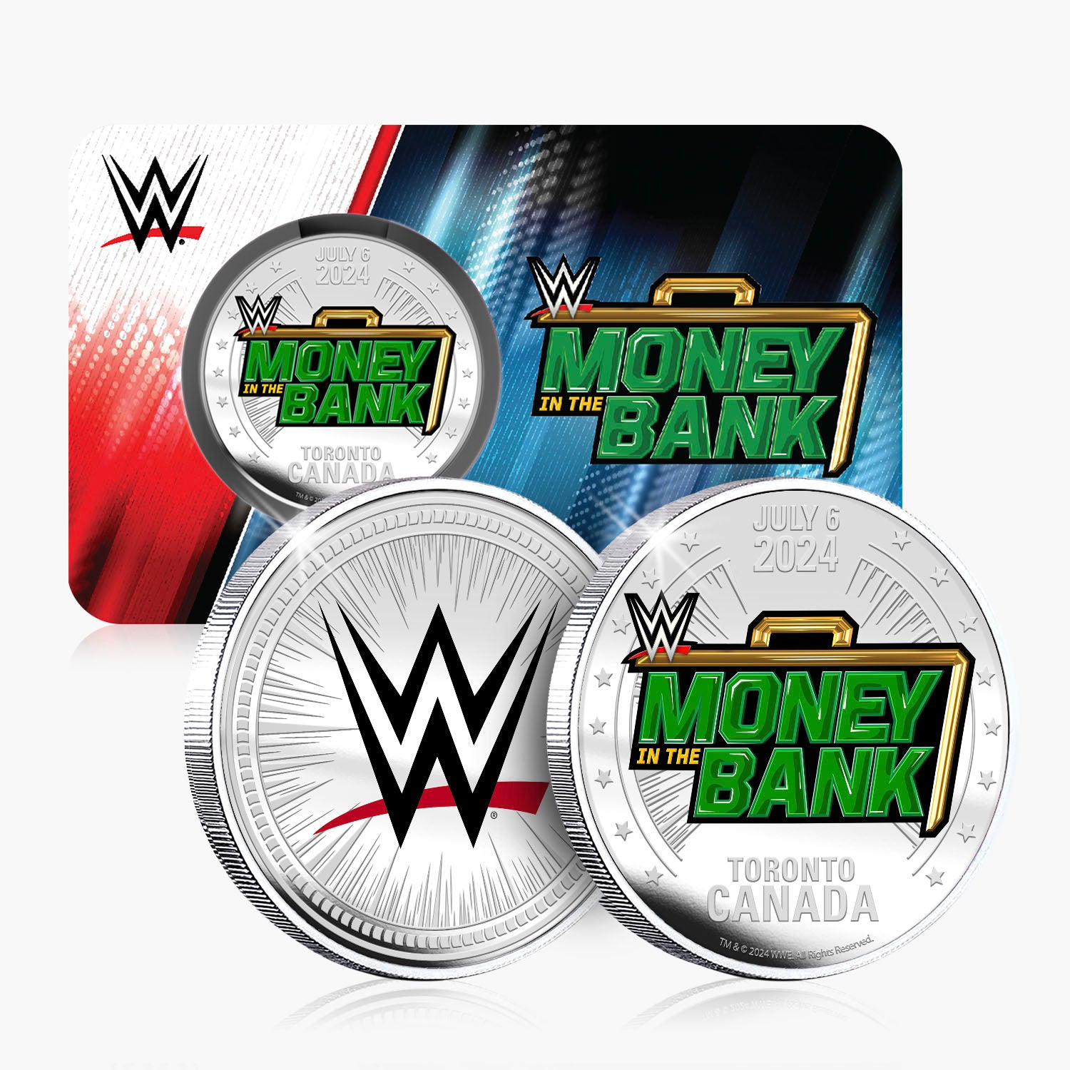WWE Official Money in the Bank Premium Live Event Commemorative