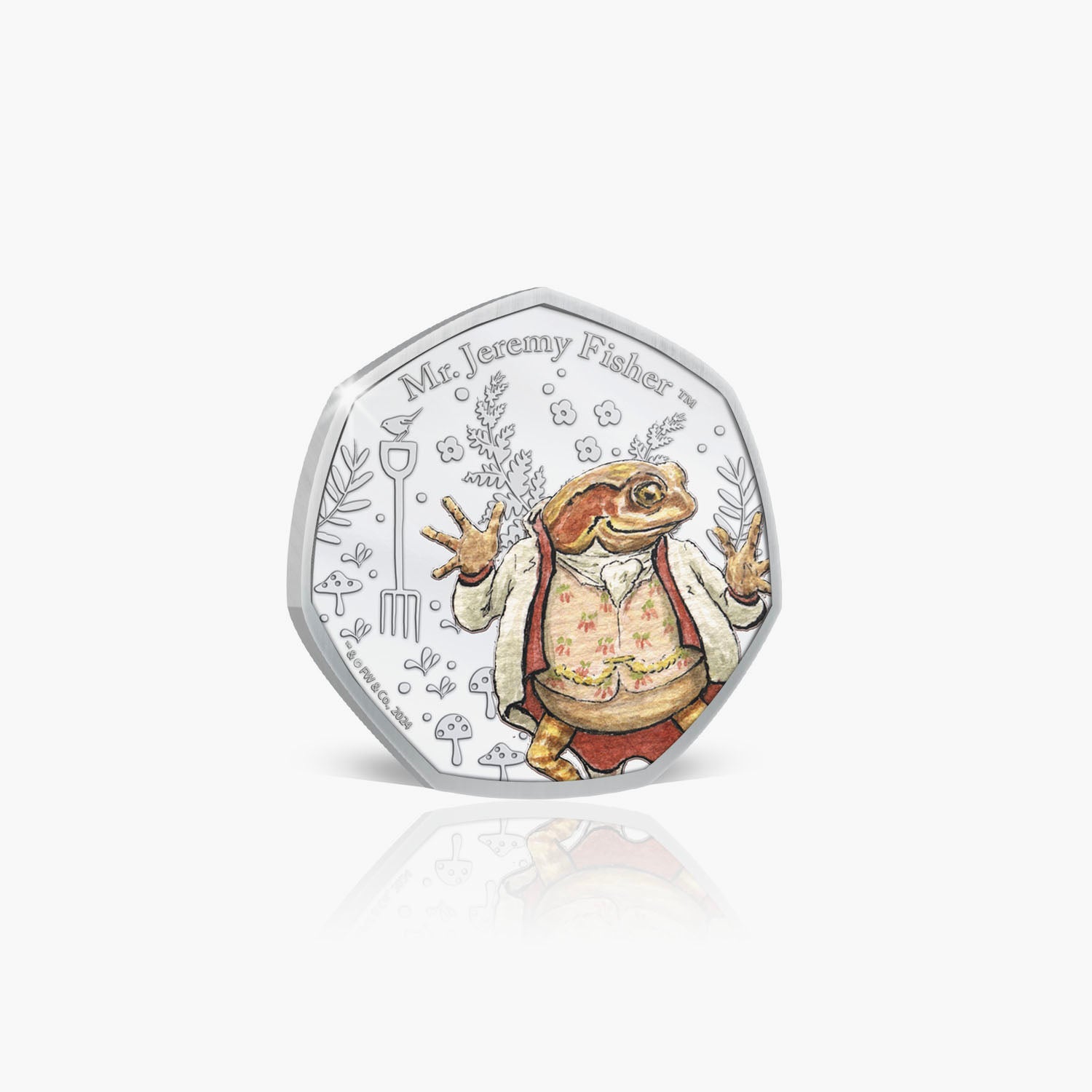 The 2024 World of Peter Rabbit Mr Jeremy Fisher Coin