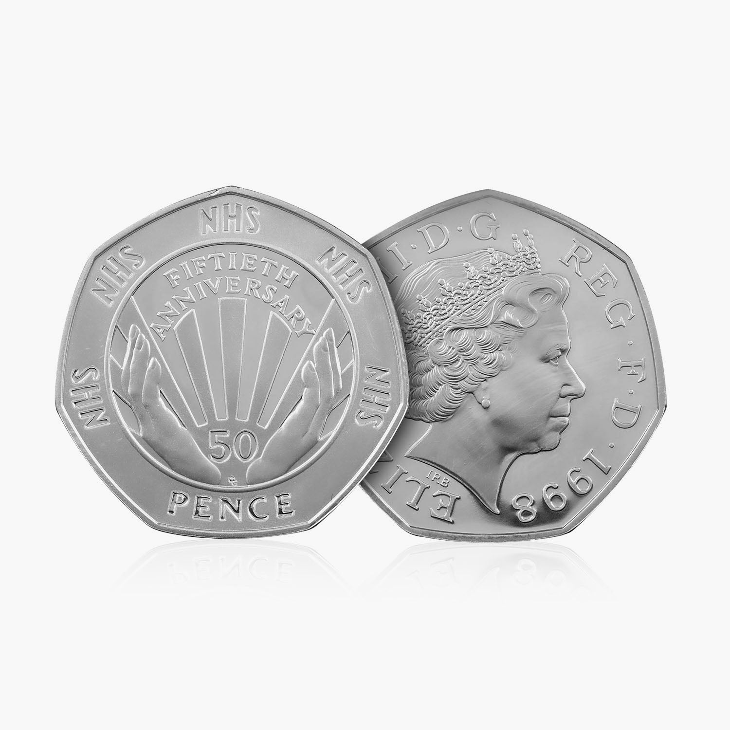 1998 NHS 50th Anniversary 50p Coin