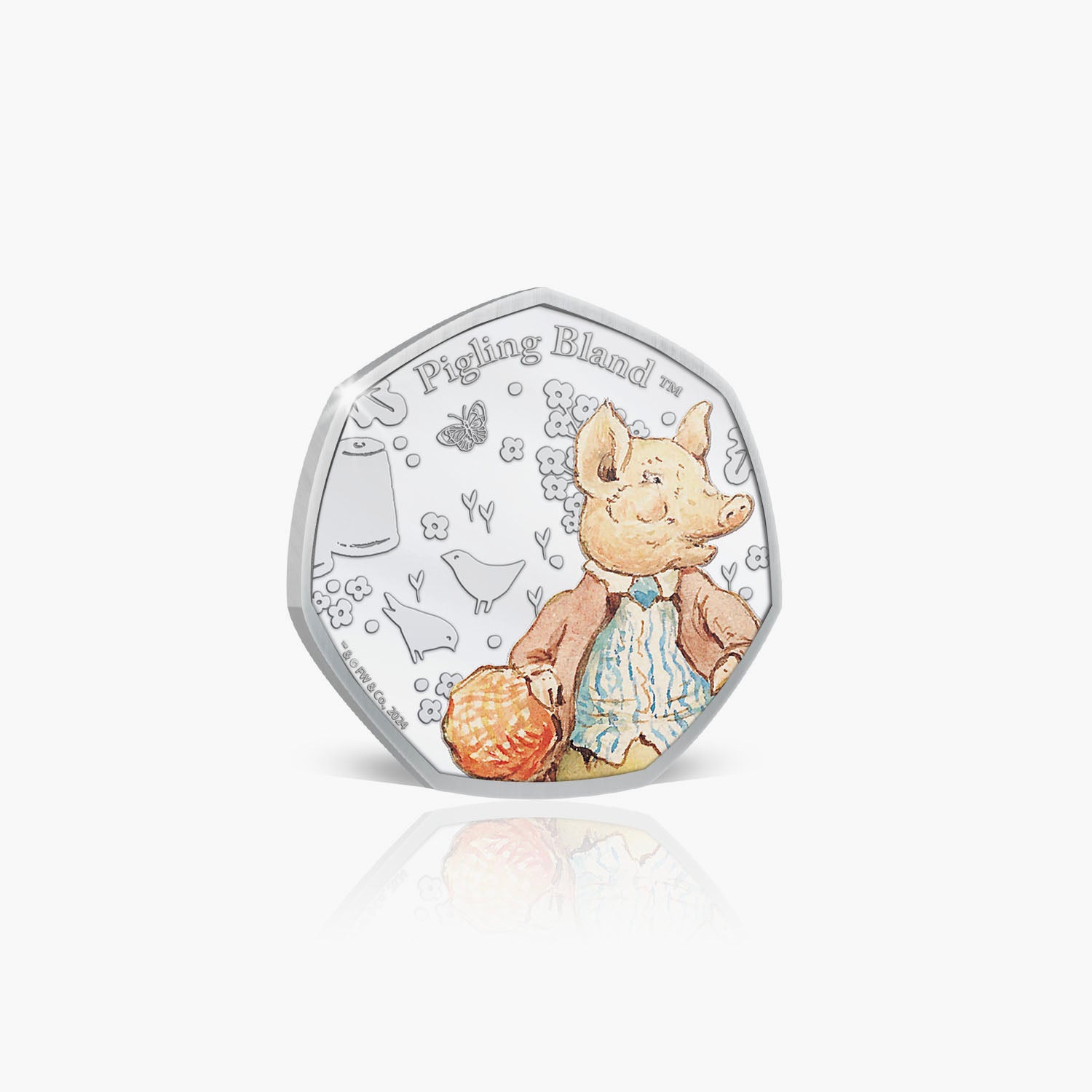 The 2024 World of Peter Rabbit Pigling Bland Coin