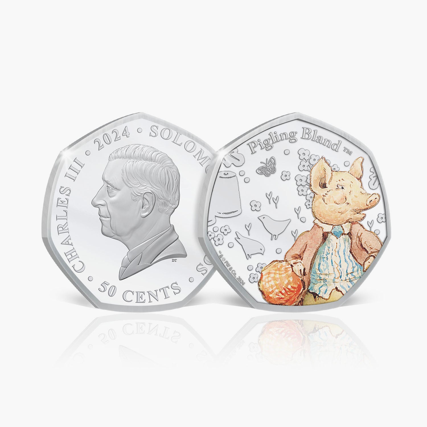 The 2024 World of Peter Rabbit Pigling Bland Coin