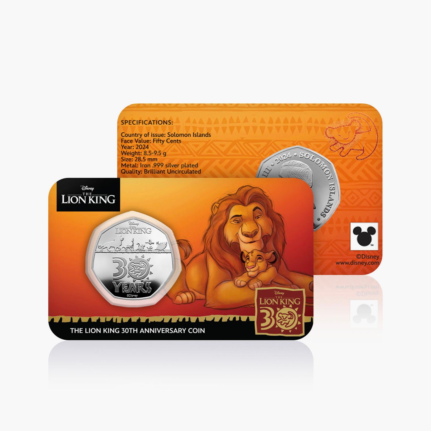 The Lion King 30th Anniversary 2024 BU Coin