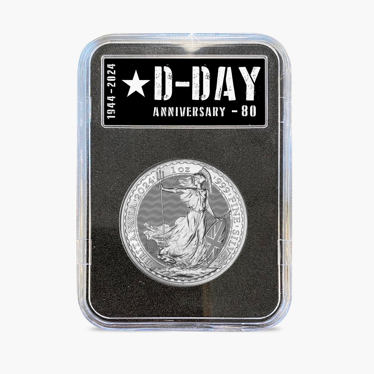 D-Day 80th Anniversary - Britannia 2024 1oz Solid Silver Coin