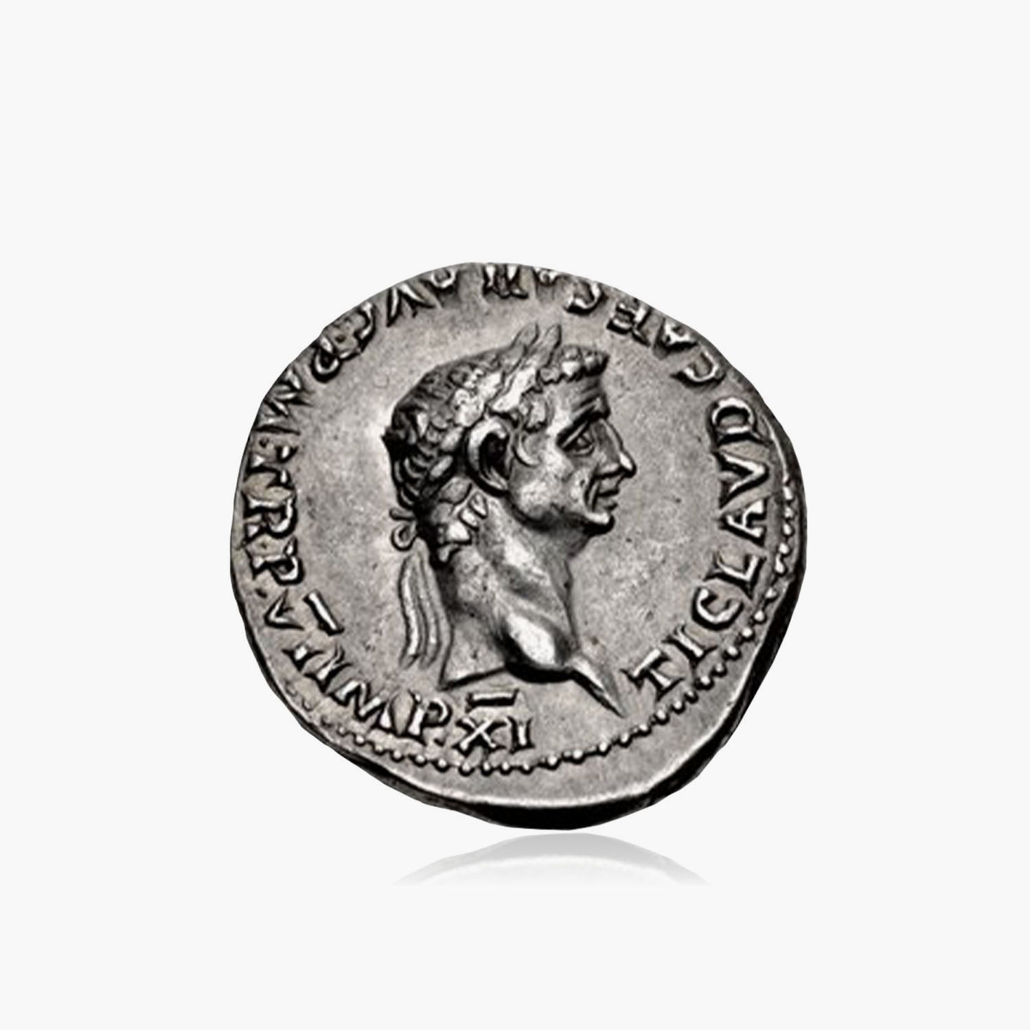 Claudius Denarius Reproduction Coin