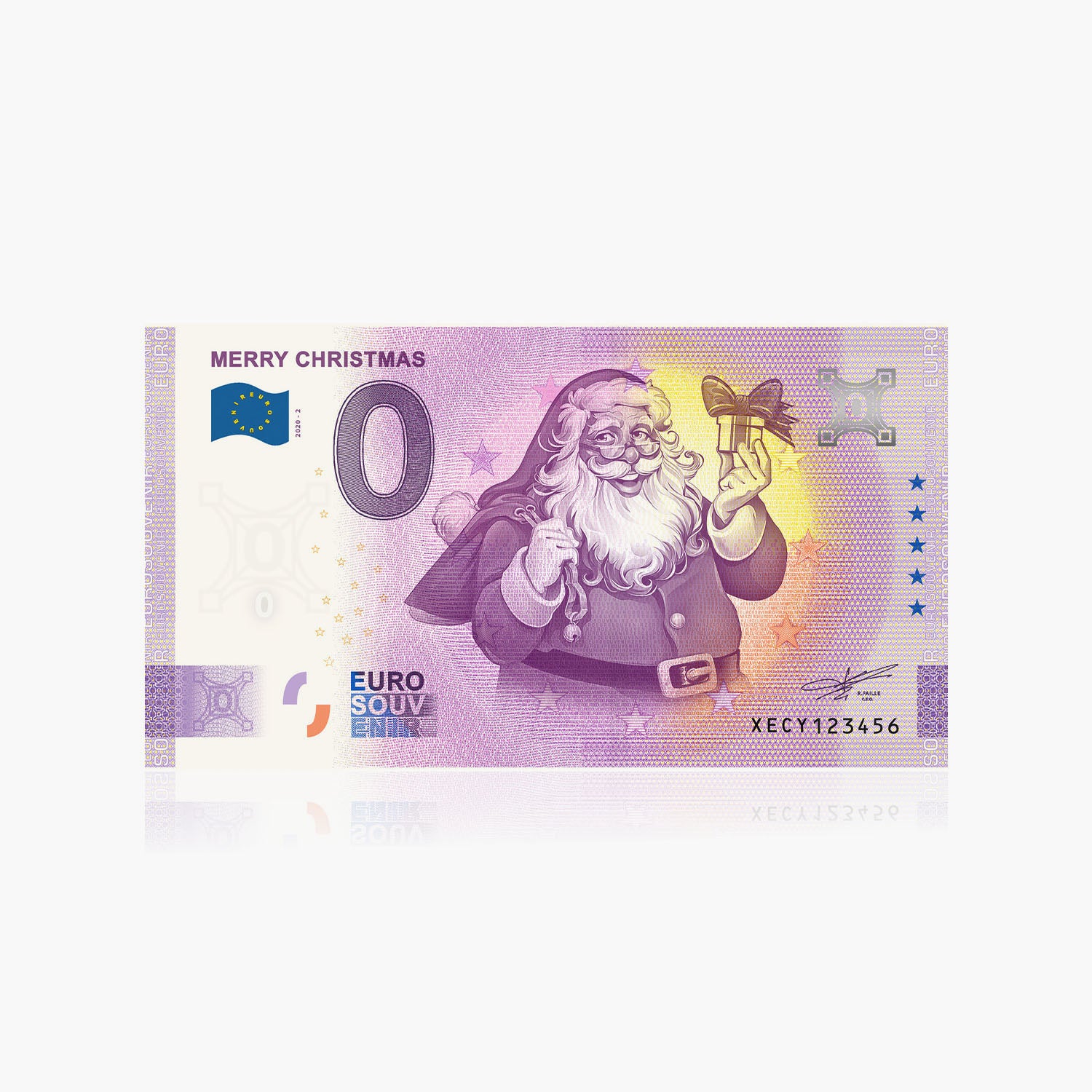 Santa Claus €0 Christmas Banknote