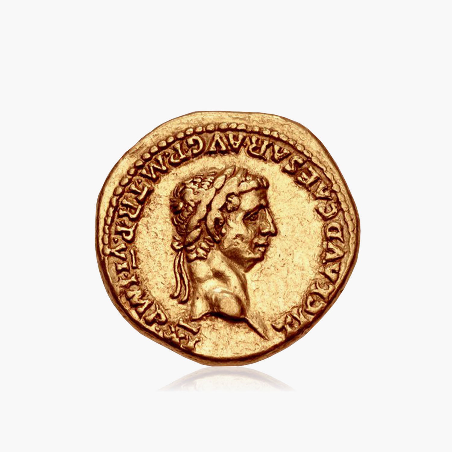 Claudius Aureus Reproduction Coin