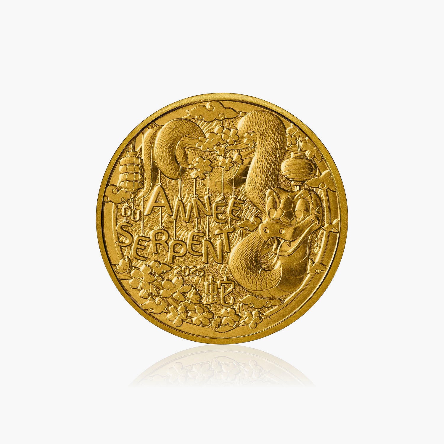 Monnaie de Paris Year of the Snake 2025 1/4€ BU Coin