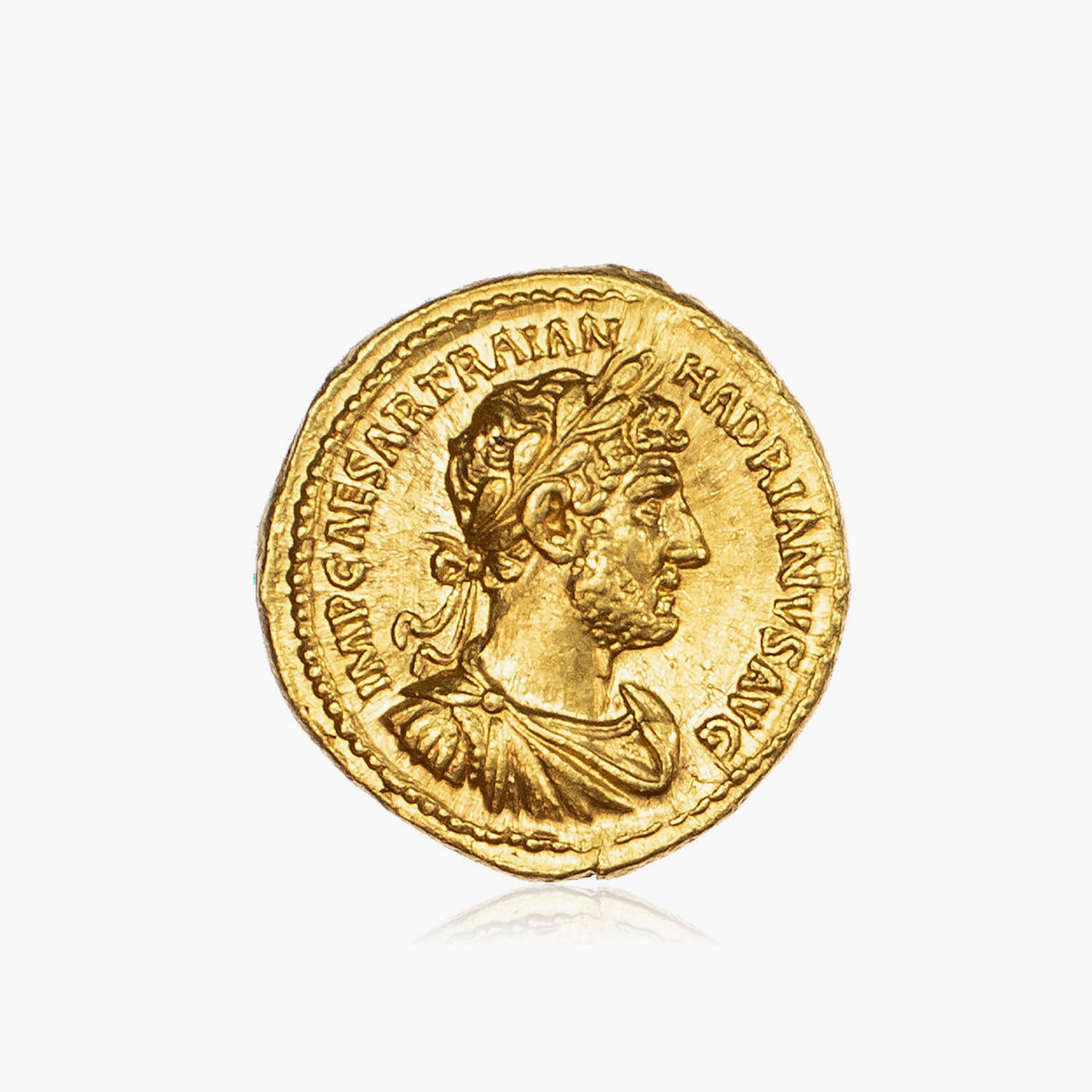 Hadrian Aureus Reproduction Coin